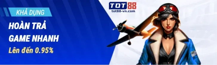 Banner khuyến mãi hoàn trả hàng tuần cho người chơi Nổ Hũ